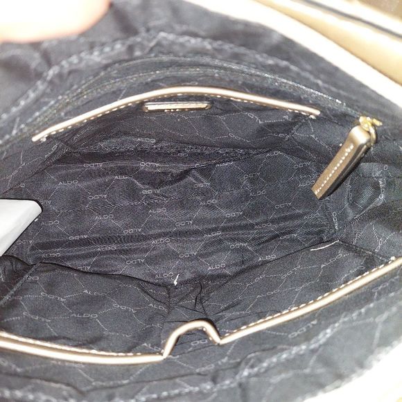 Aldo Quilted Shoulder Bag with Chain Strap - Picture 8 of 12